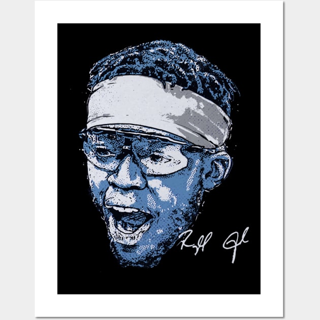 Reggie Jackson Los Angeles C Scream Wall Art by MASTER_SHAOLIN